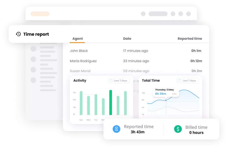Lag en integrert opplevelse for agentene dine