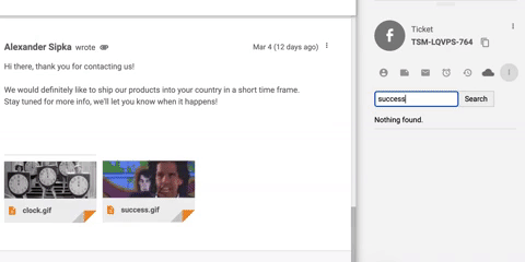 Egendefinert GIF opprettet på Giphy