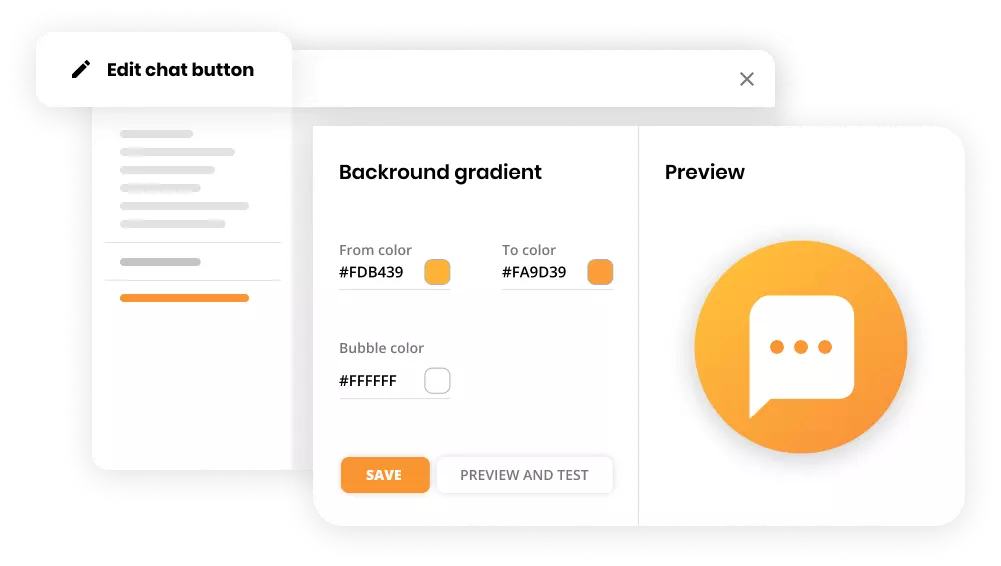 Tilpass chat-knapp i kundeserviceprogramvare - LiveAgent