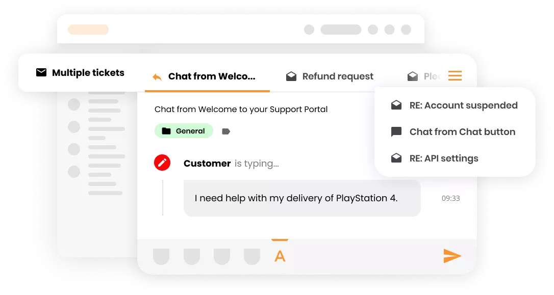 LiveAgent help desk-programvare med flere billetter