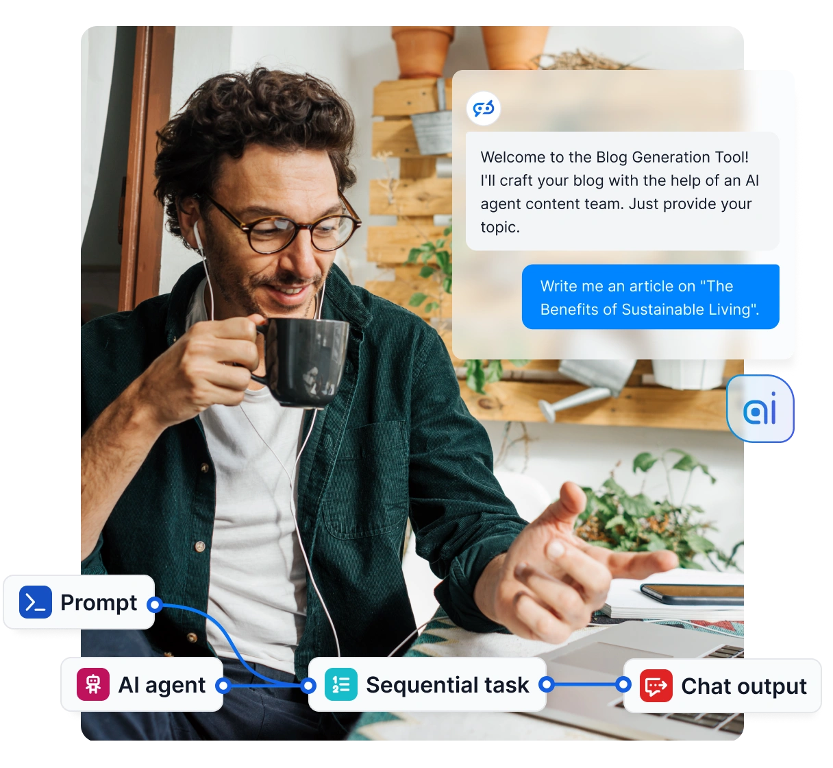 LiveAgent dashbord-illustrasjon