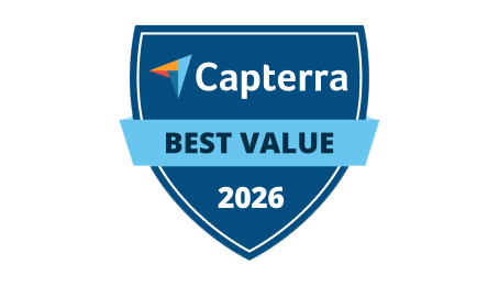 Capterra Beste Verdi Kundeestøtte 2026