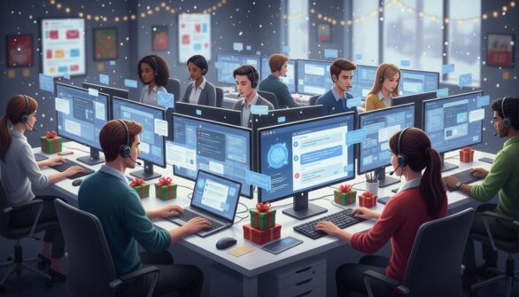 Hvordan håndtere desemberens kundesupport-bølge: smarte strategier for netthandel