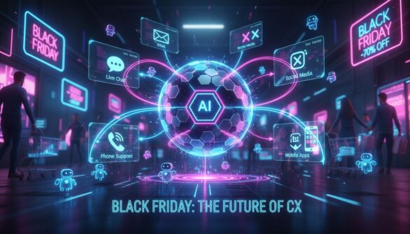 Rollen til AI og omnichannel live chat i Black Friday kundeservice