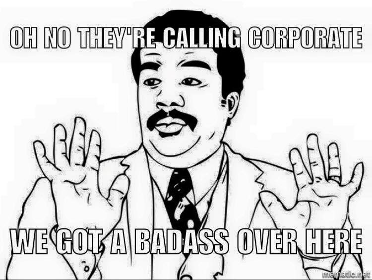 Kundeservicememe om sint kunde