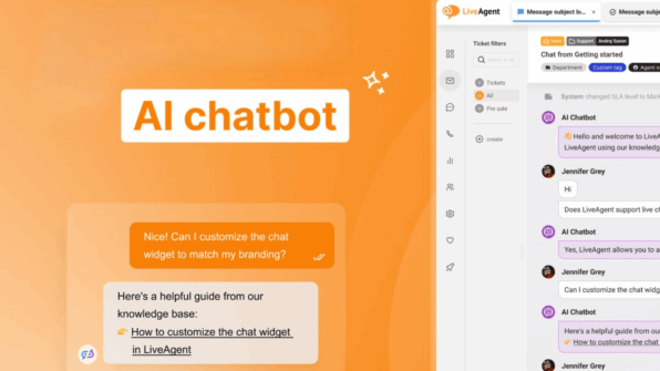Hvordan LiveAgent løste 75% av chatsamtaler via AI-chatboten