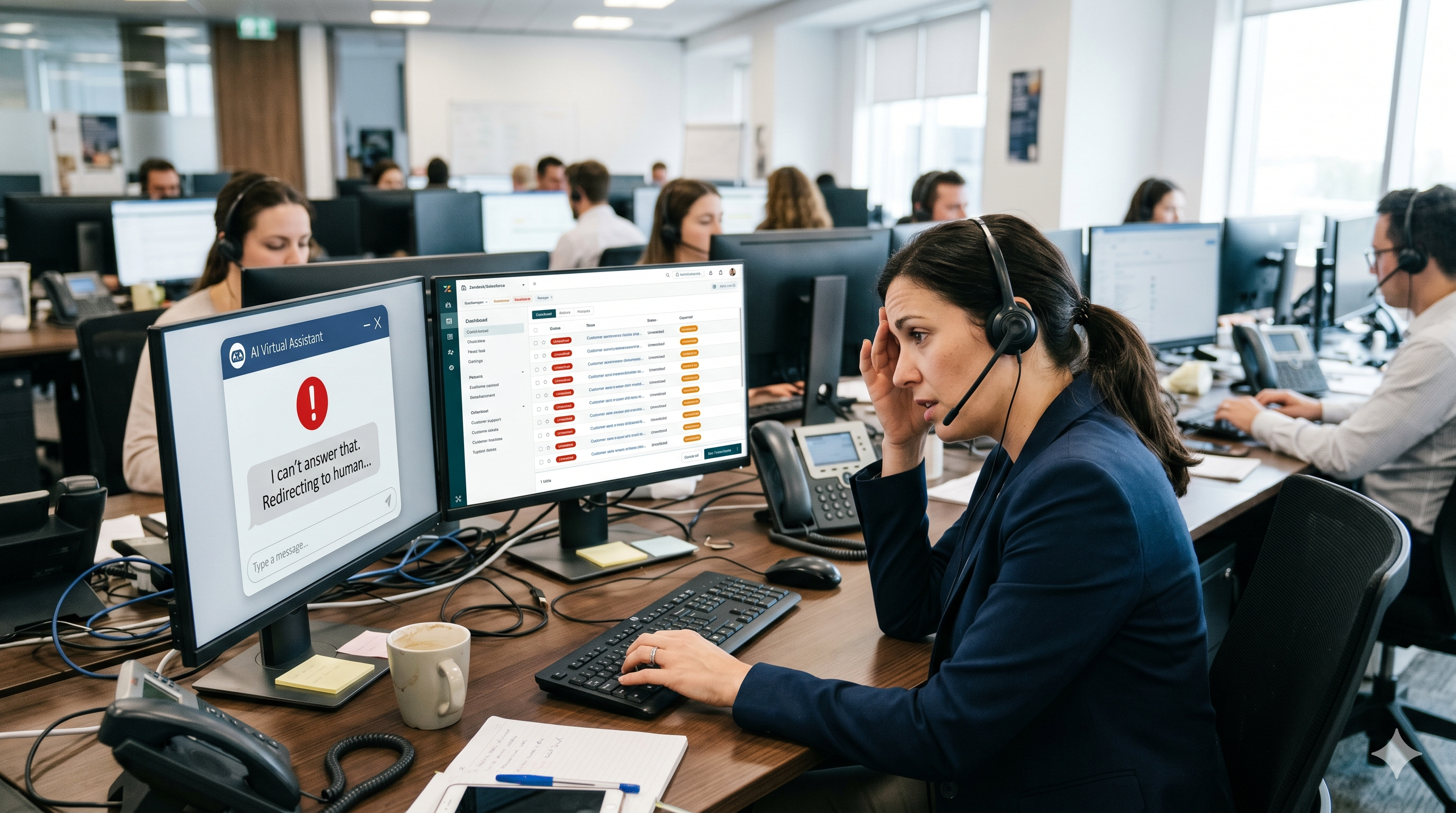 Hvorfor den virtuelle AI-assistenten din ikke reduserer antall henvendelser (og hvordan du fikser det)