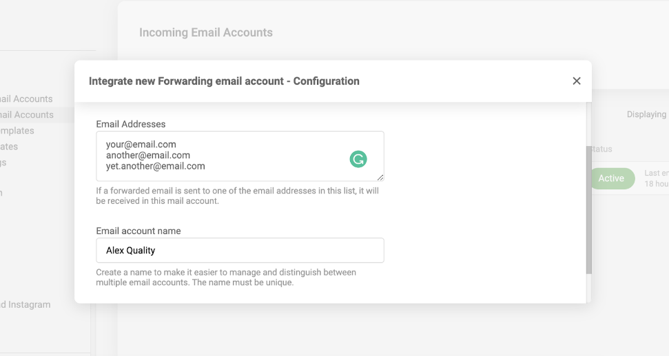 Nøye utvelgelse av mottaker av meldingen