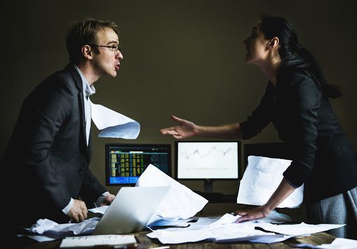 Diagram over konfliktledelsestiler