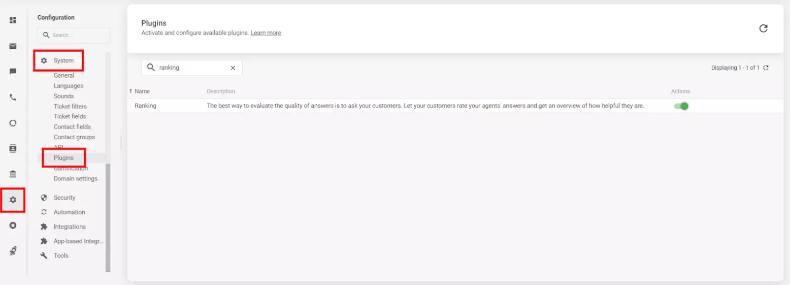 Bilde som viser innstillingene for post-chat-undersøkelse i LiveAgent live chat-programvare.