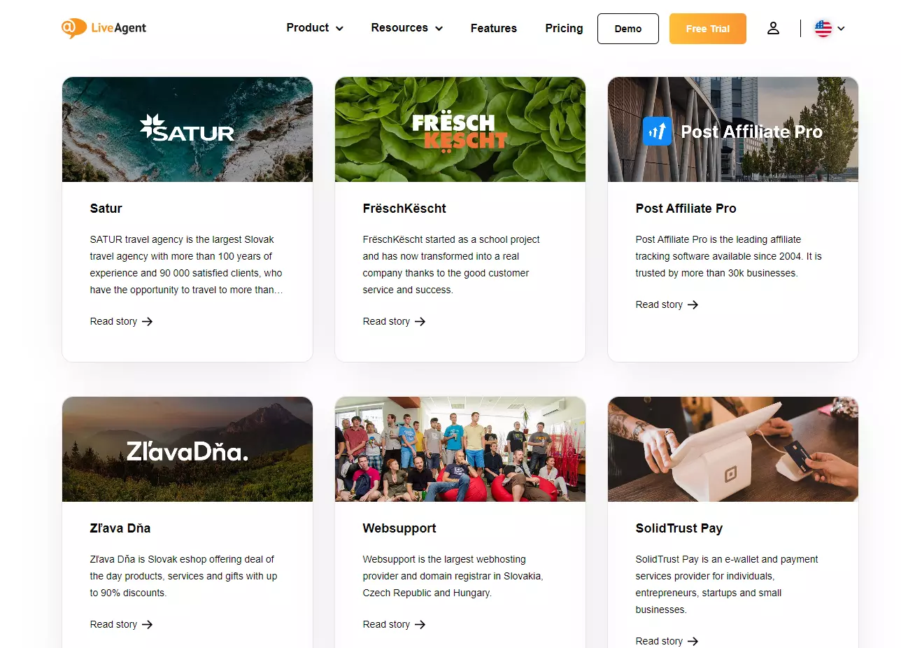 LiveAgent suksesshistorier