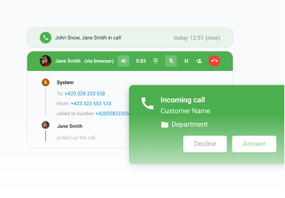 LiveAgent call center og live chat-integrasjon