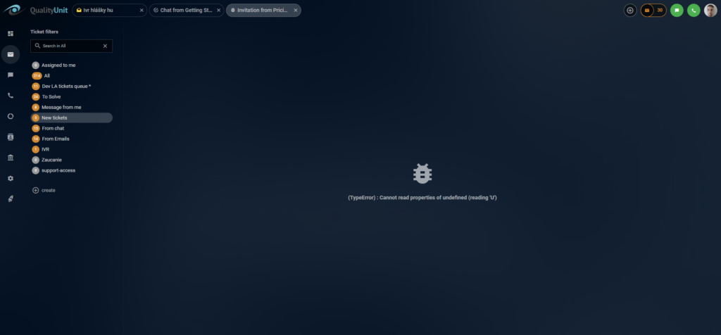 Problemer med visning av oppplukket chatter