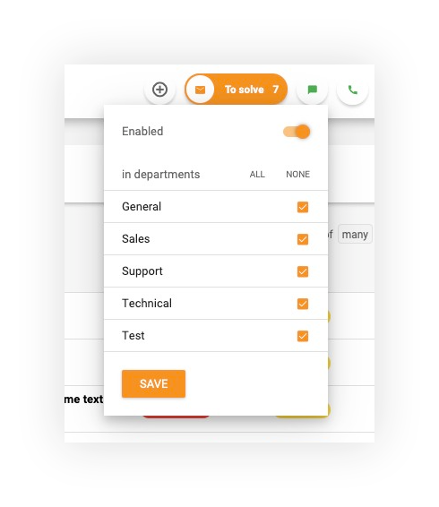 LiveAgent automatisert billettdistribusjon