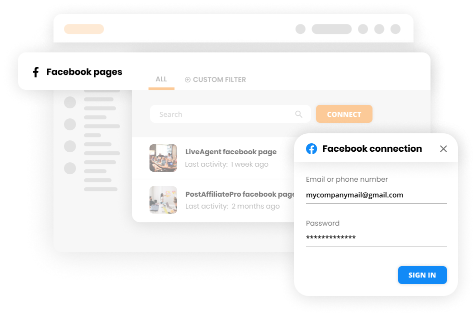 Koble Facebook til helpdesk-programvare - LiveAgent