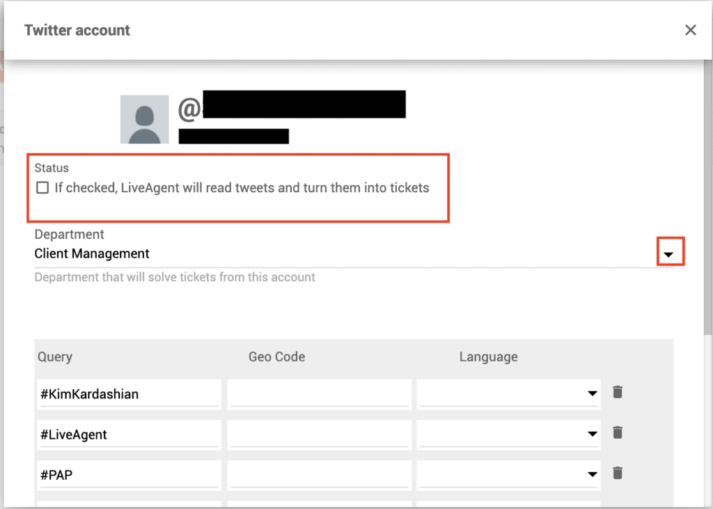 Twitter overvåking av omtaler