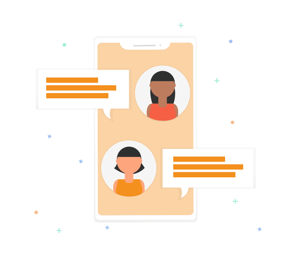 Kundeservicesoftware-illustrasjon