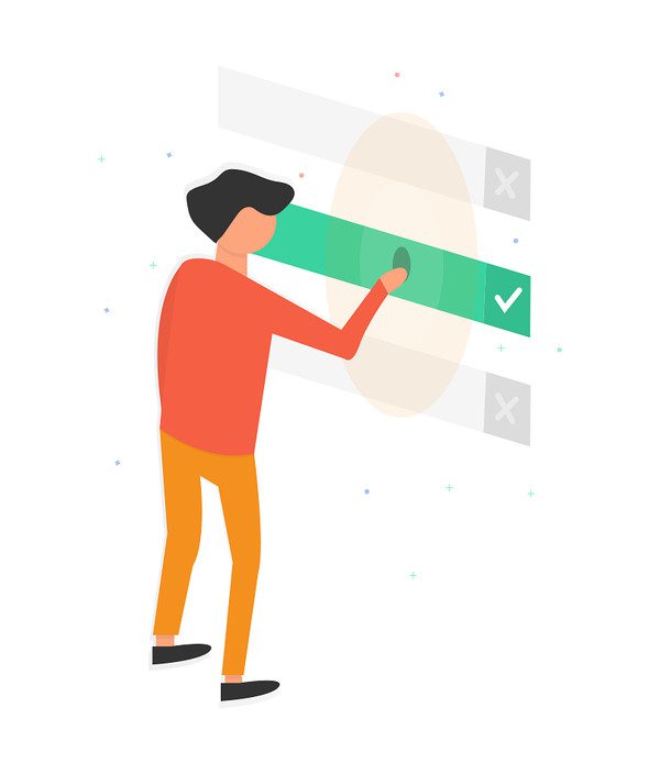 e-handel valg-illustrasjon