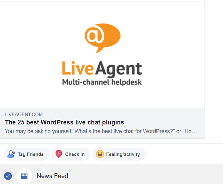 Eksempel på sosial markering