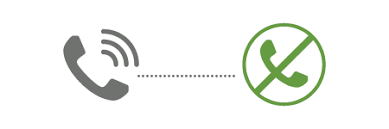 Samtaleblokkerings-ikoner