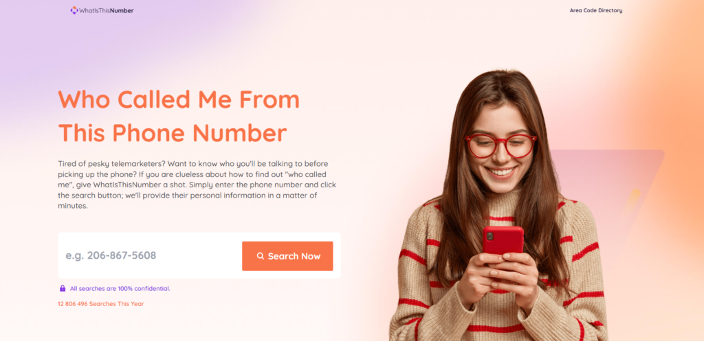 WhatIsThisNumber-hjemmeside