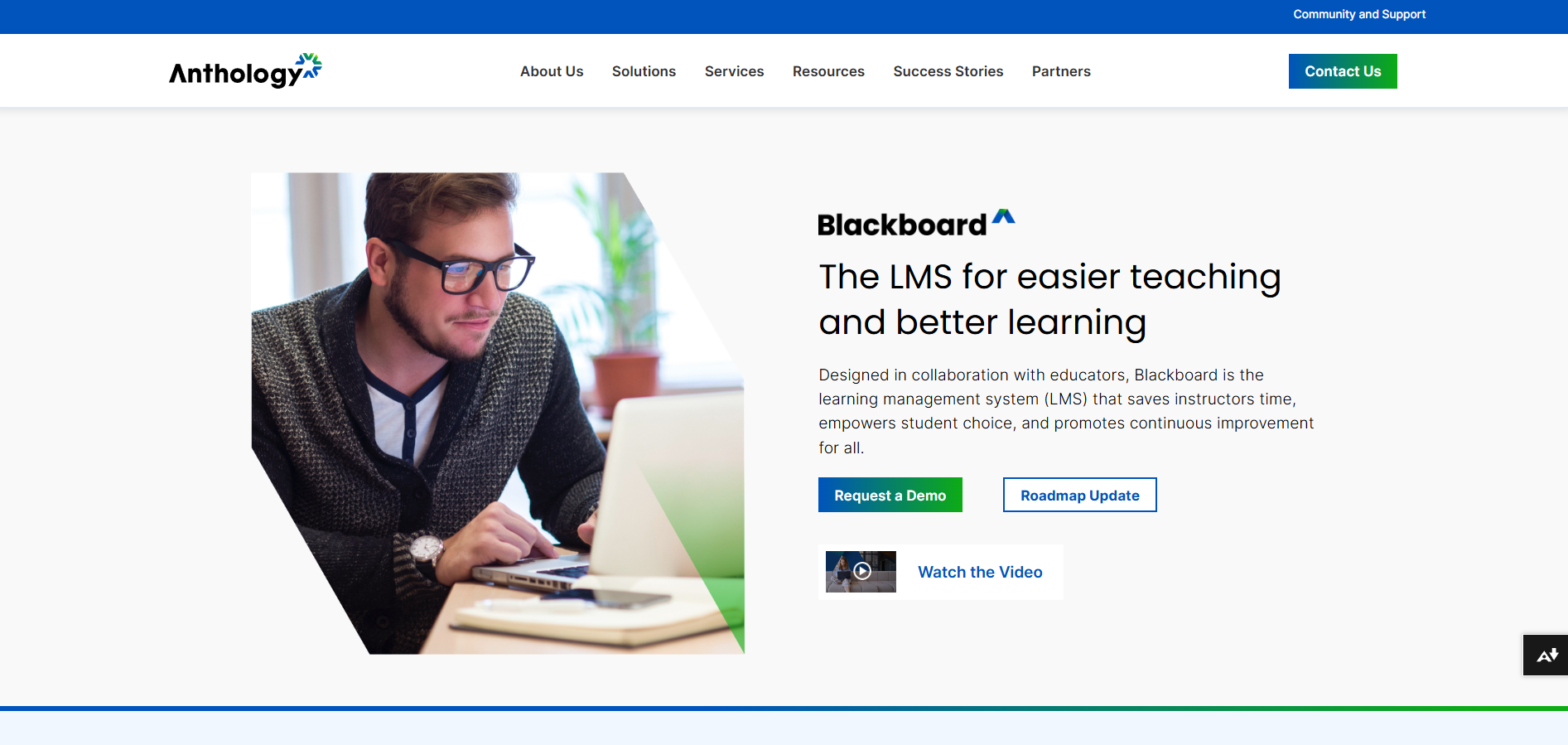 Blackboard kundestøttekontakter