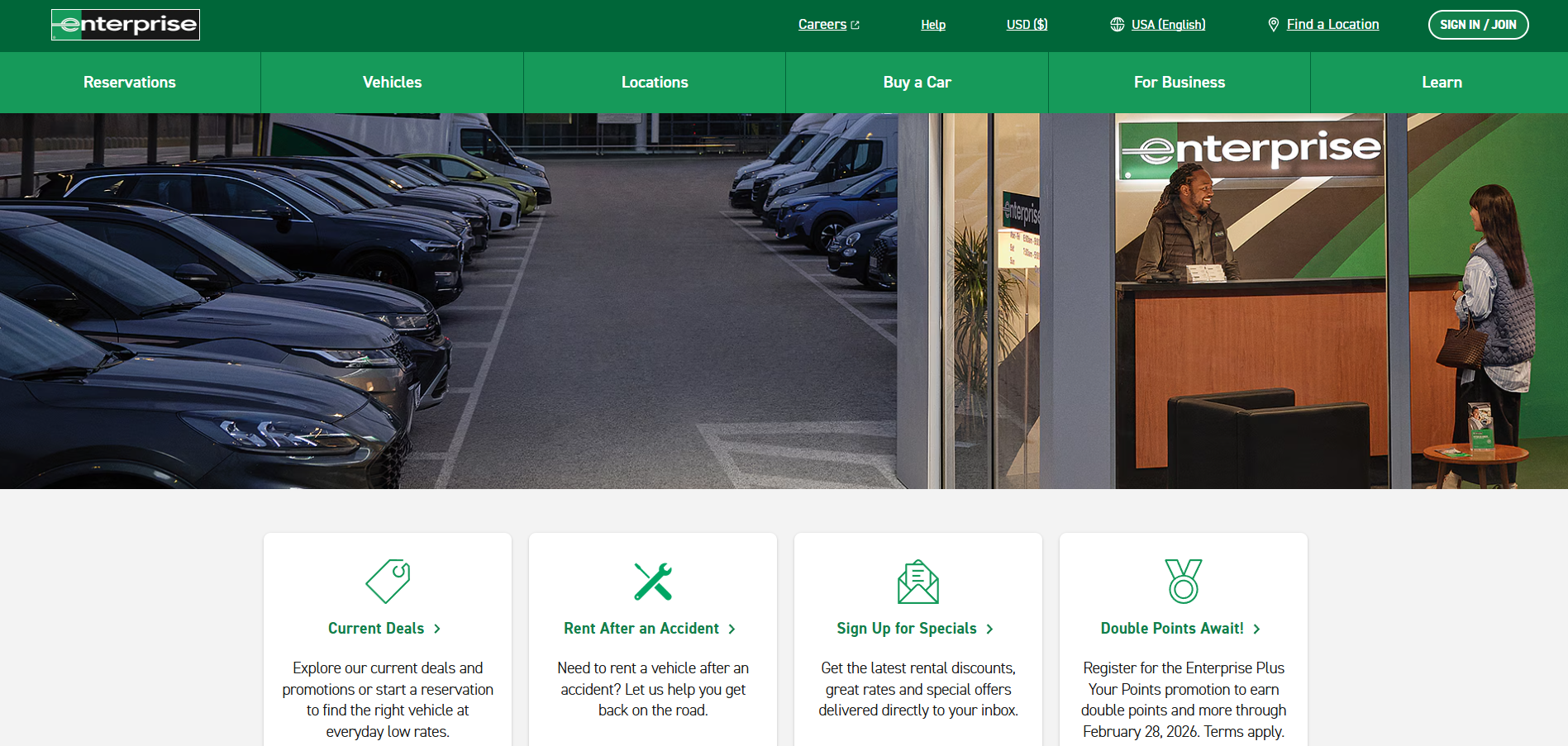 Enterprise Help Desk Kontakter