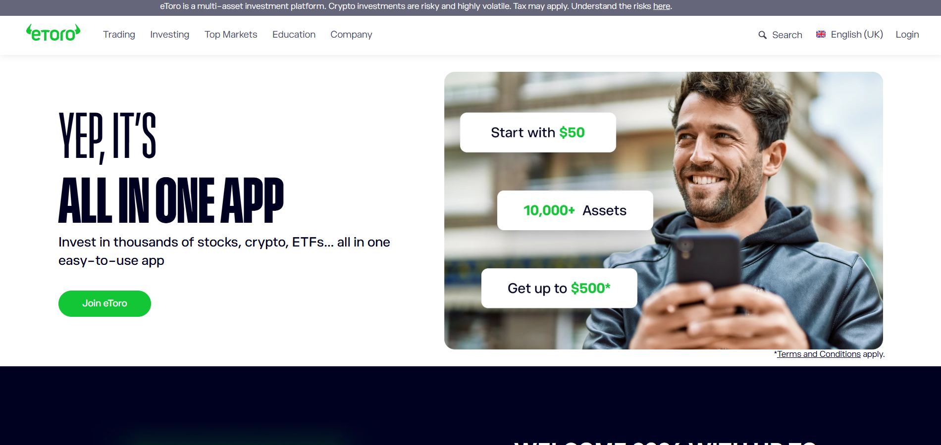 eToro Help Desk Kontakter