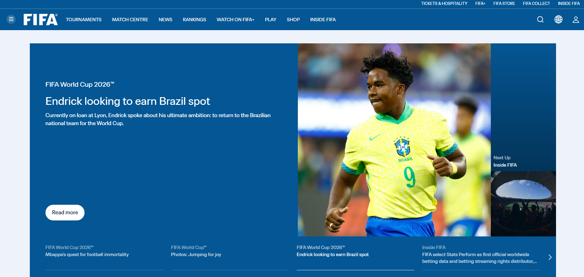 FIFA Hjelpesenter Kontakter