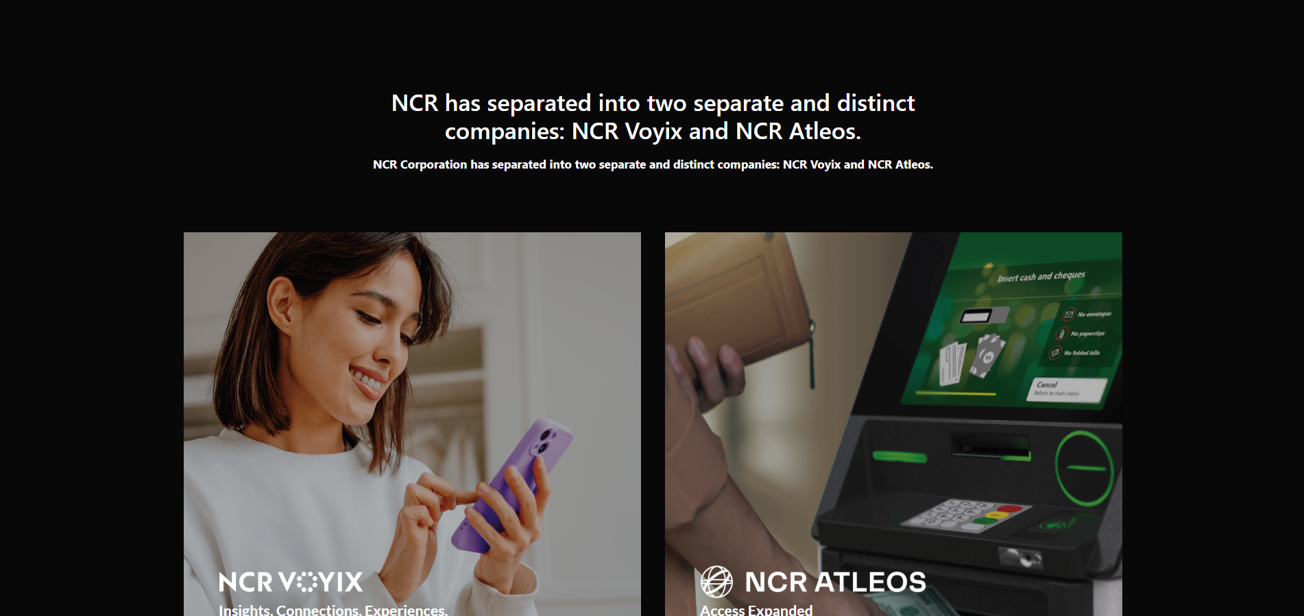 NCR Help Desk-kontakter