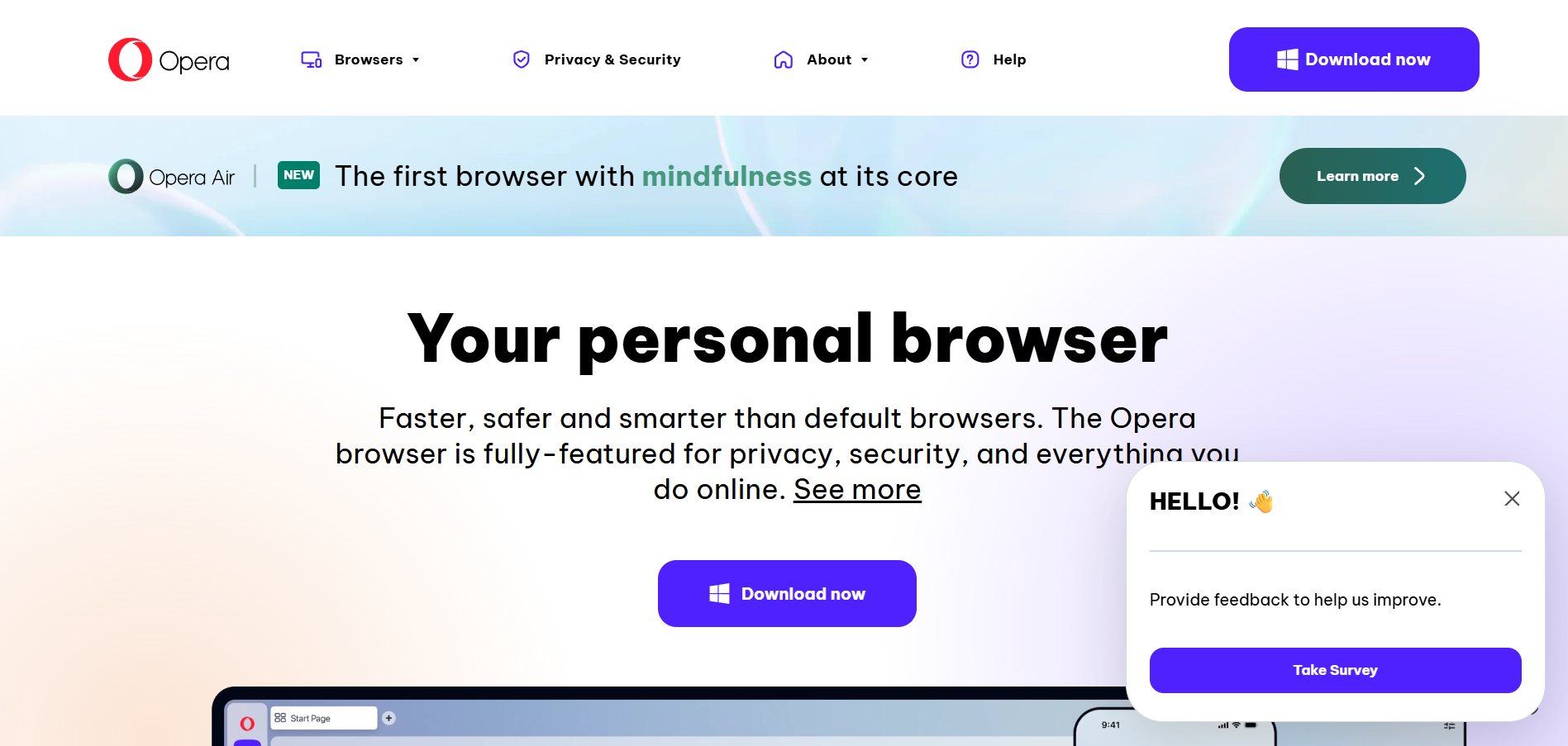 Opera Help Desk Kontakter