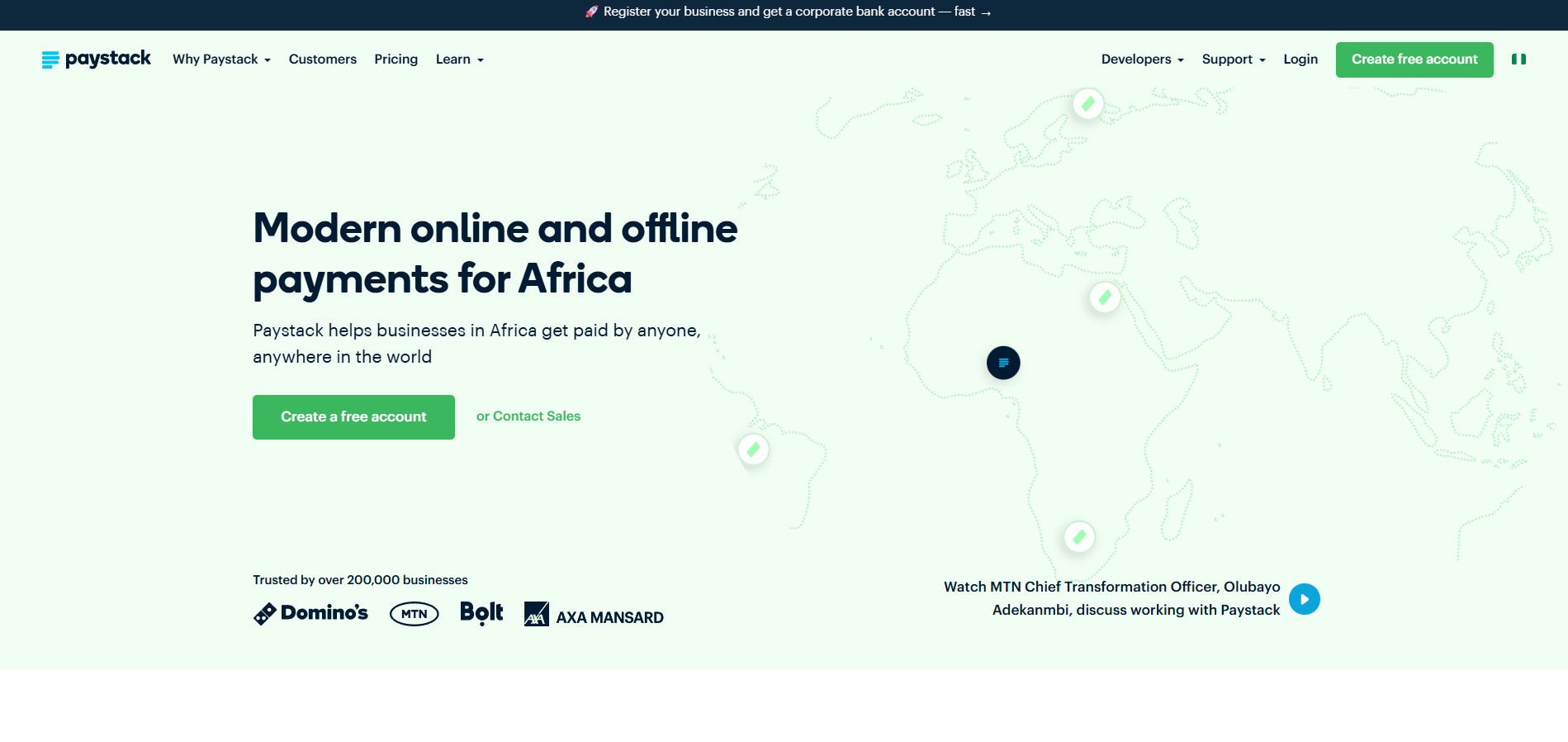 Paystack Hjelpedesk Kontakter