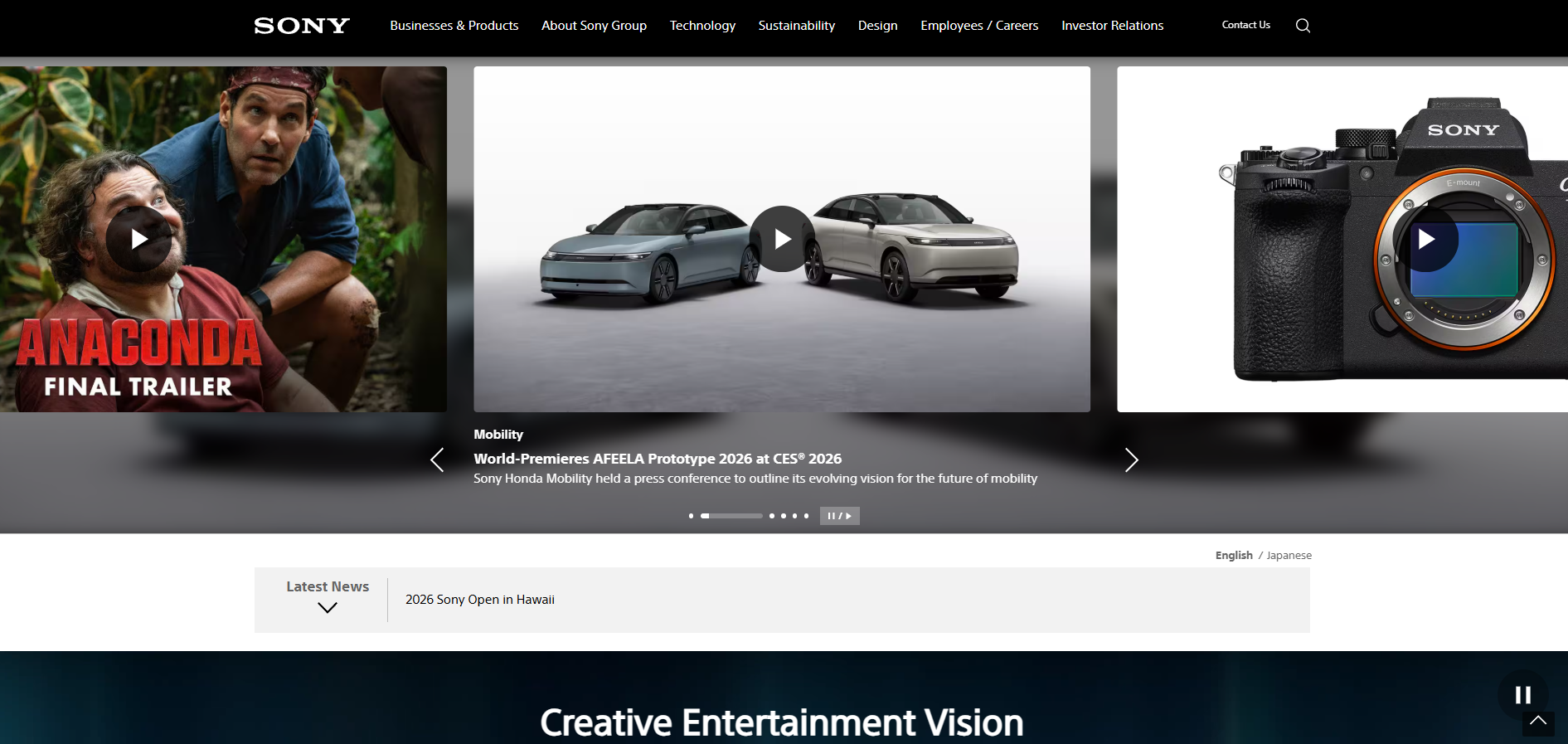 Sony Help Desk Kontakter