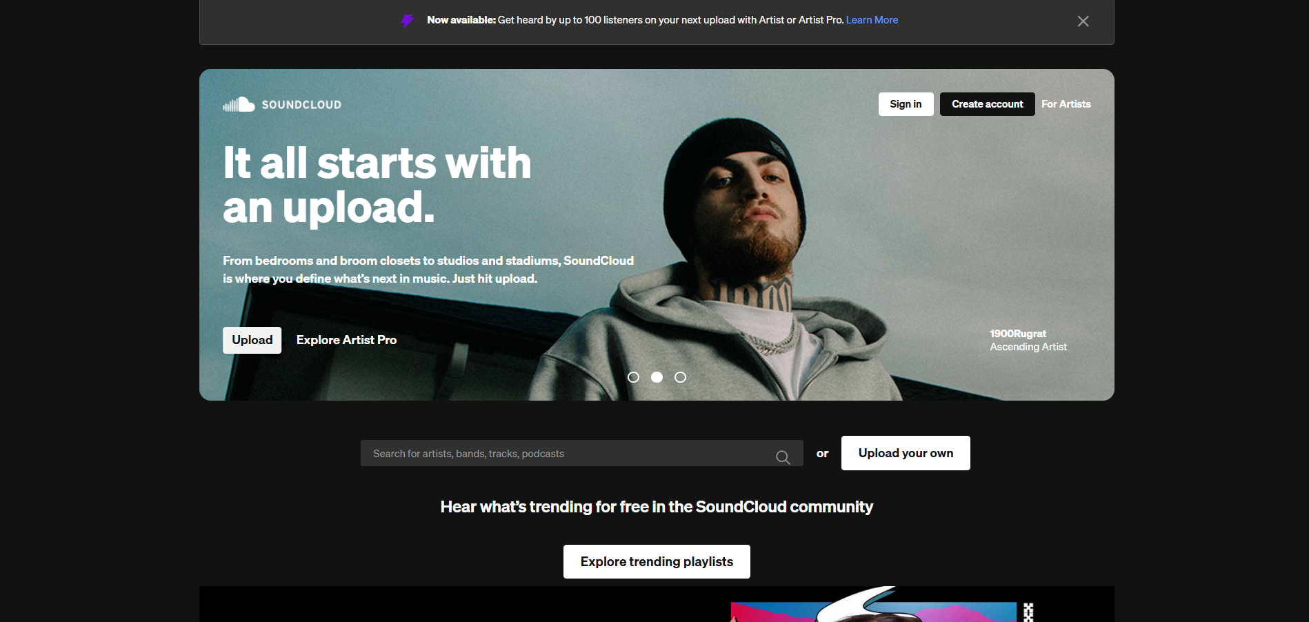 SoundCloud hjelpedesk-kontakter