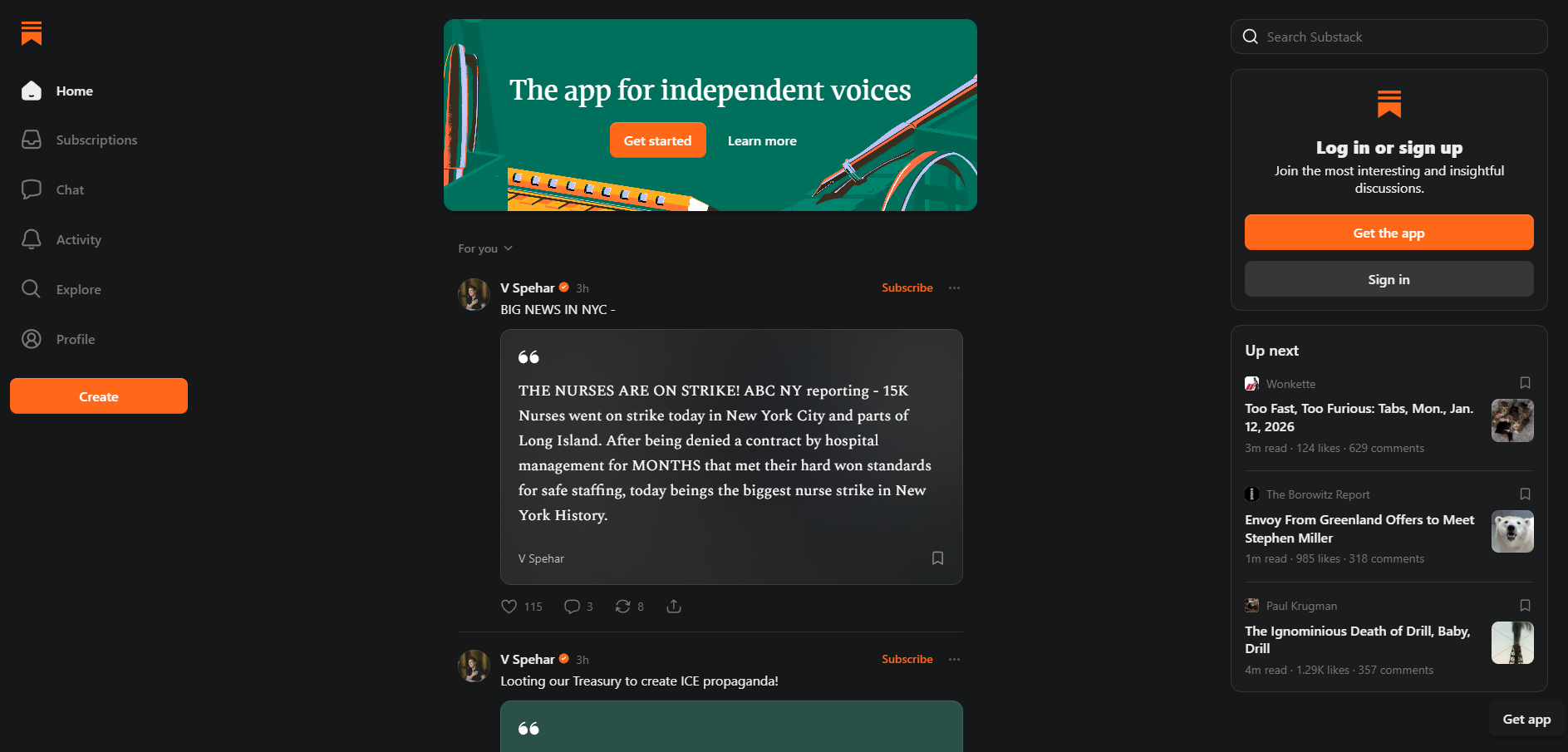 Substack kundestøttekontakter