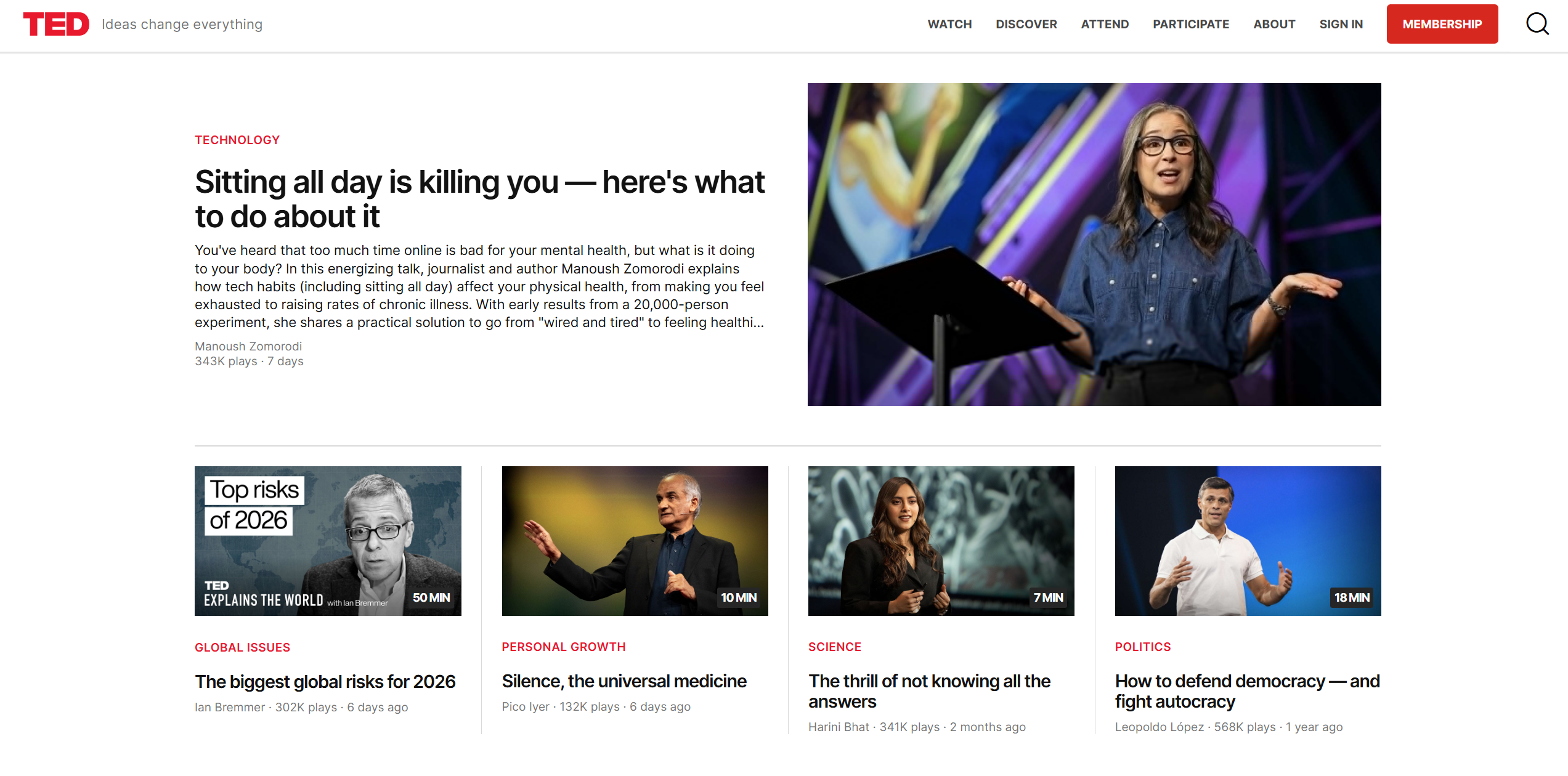 TED Help Desk Kontakter