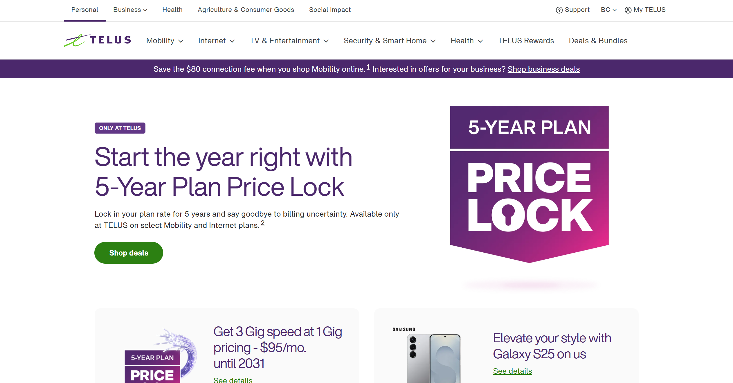 Telus kundeservicekontakter