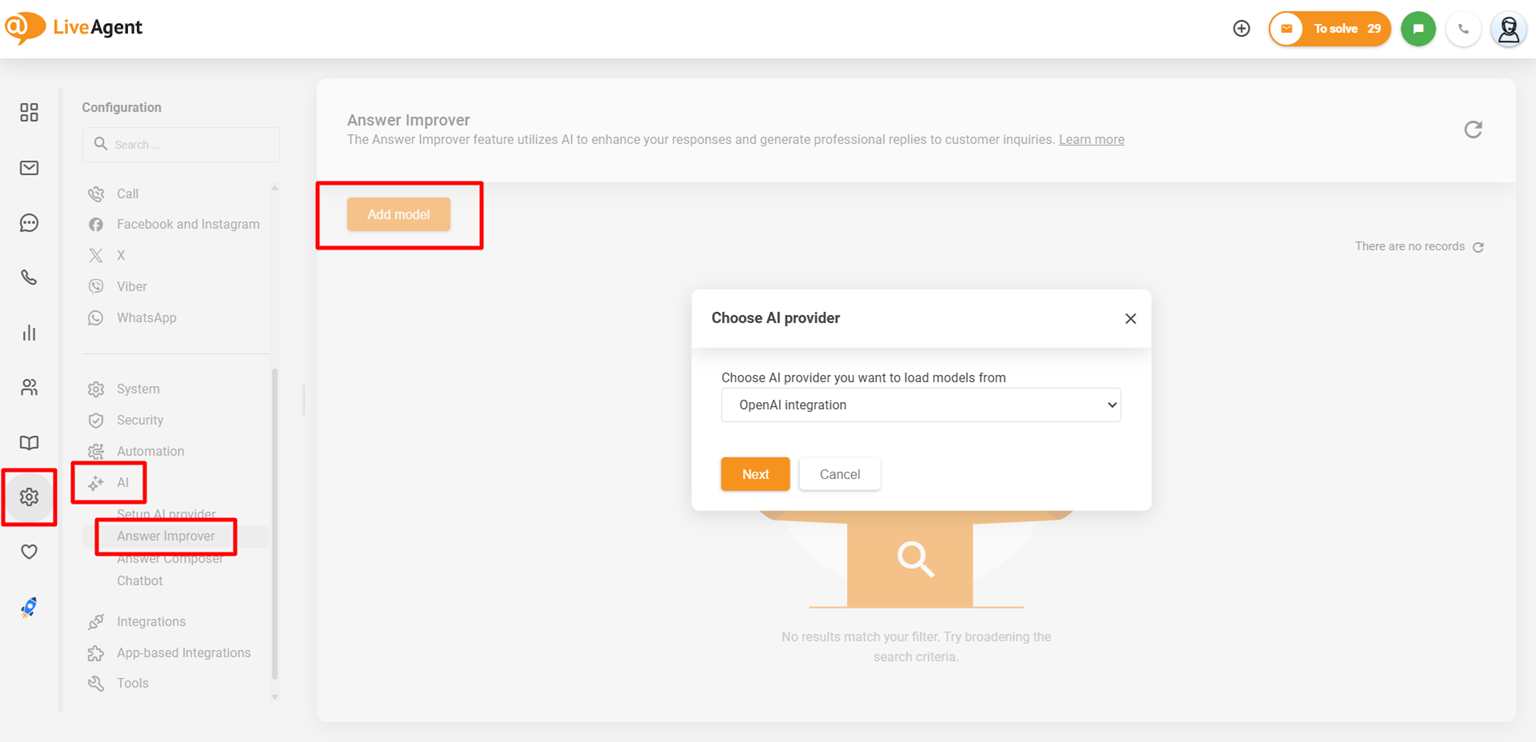 AI Answer Improver vs OpenAI som leverandørintegrasjon