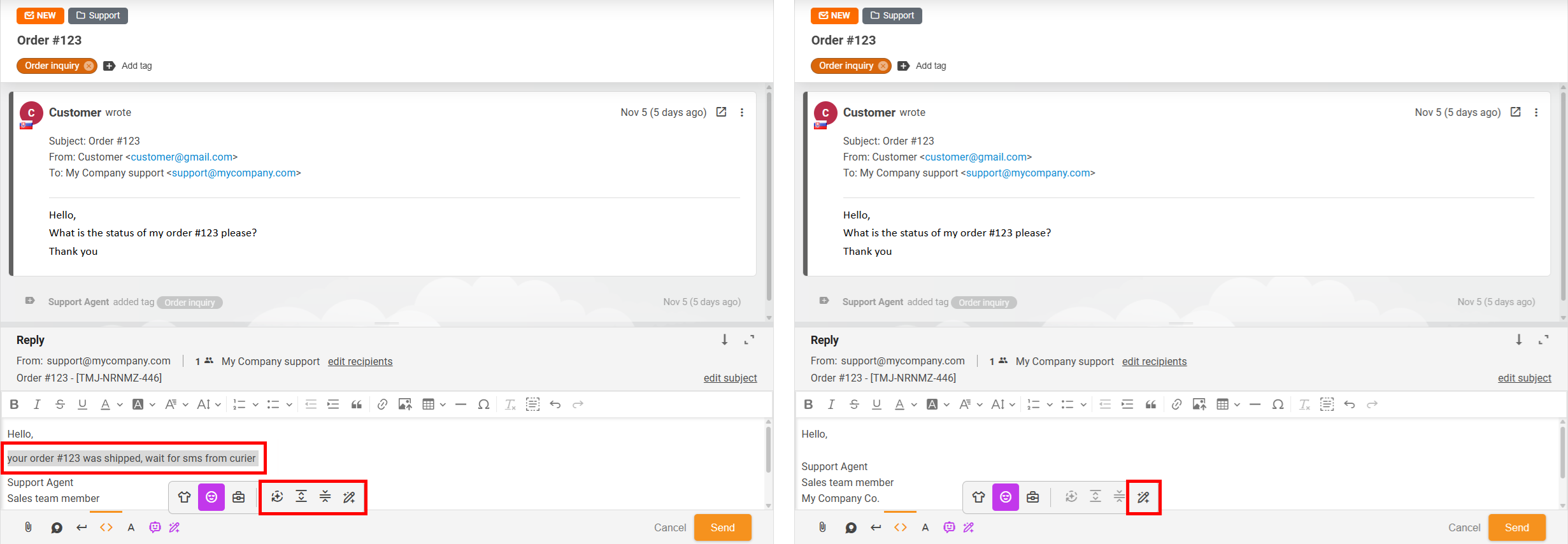 Måter å bruke AI Answer Improver