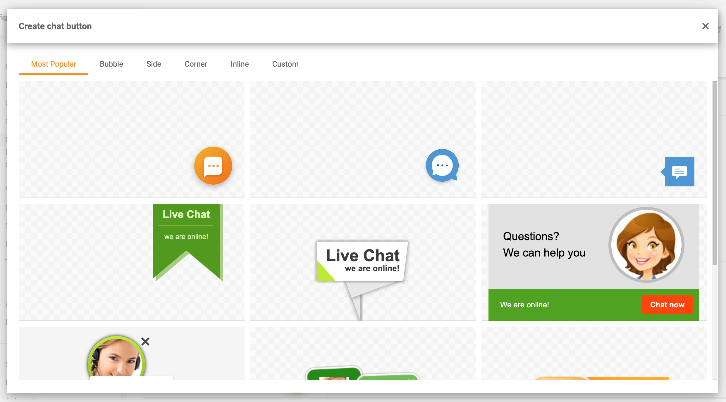 Chat-widget for nettsted