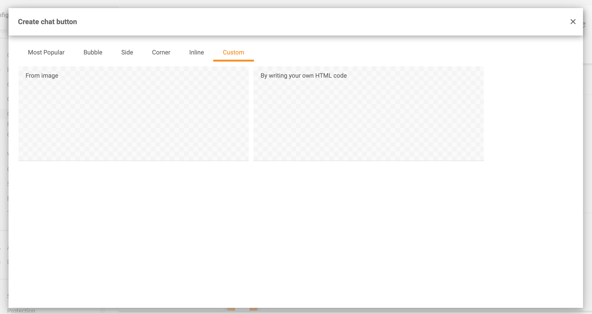 Tilpassbar chattknapp LiveAgent