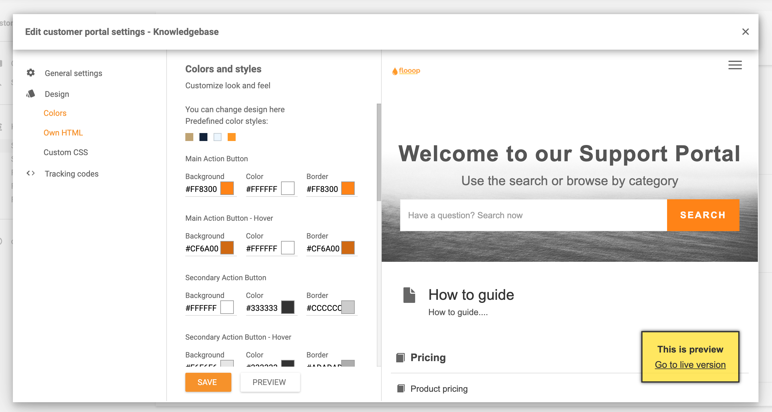 Tilpass forumsoftware i LiveAgent