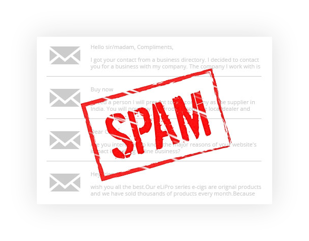 SPAM-filtre LiveAgent-funksjon