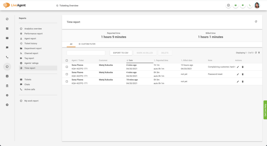 Sporet tidsbilletter