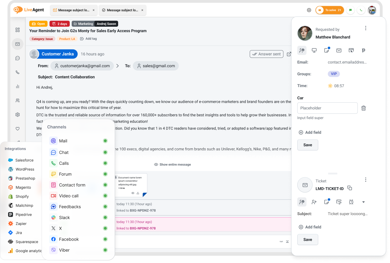 Lever sømløs support med AI-drevet help desk