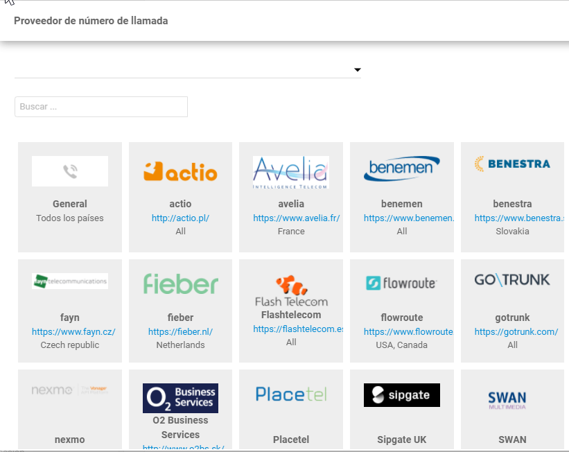 Flash Telecom-leverandørsøk