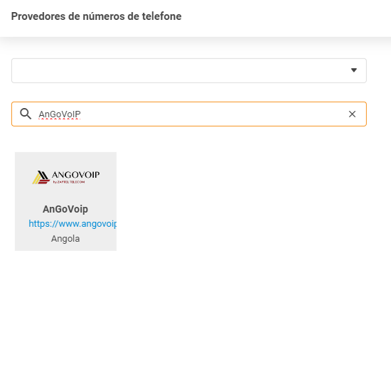 AnGoVoIP-leverandør
