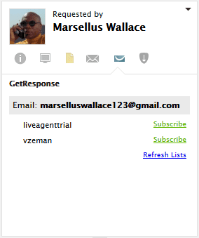 GetResponse LiveAgent-abonnement