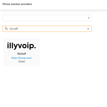 IllyVoIP-leverandør