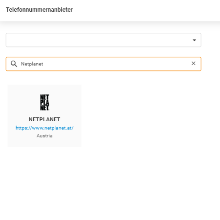 NETPLANET-leverandør